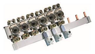 Mersen 01731.272000 D02 63A 3pol Schnapp NEOZED Sockel Schelle/Schelle Install.Baumaterial