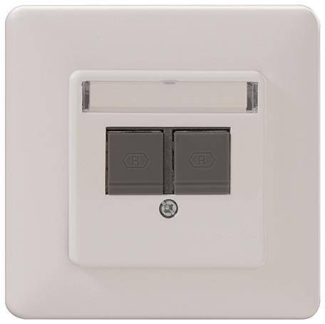 RB Cat.6A ISO-Anschlussdose modular pw UM-Cat.6A iso-UMD 2 UP Install.Baumaterial Netzw.Telekomm