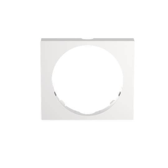 BJ Designrahmen weiß 6851/DR-134 Busch-Wächter -Designrahmen eckig Weiß Install.Baumaterial