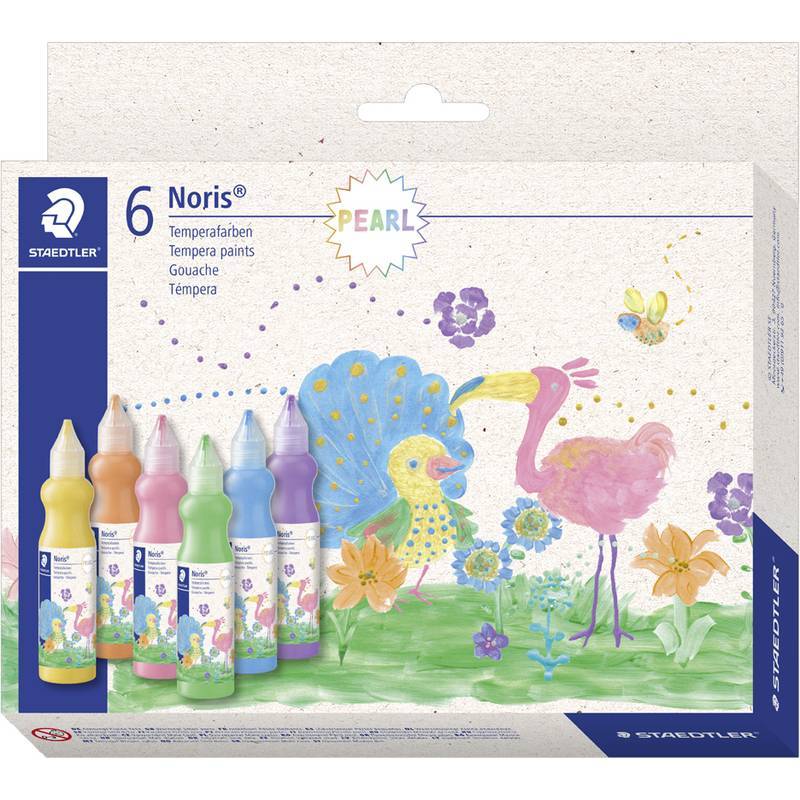 STAEDTLER Temperafarbe Pearl Noris 6St FS Multimedia-Technik Zeichnen,Malen,Basteln