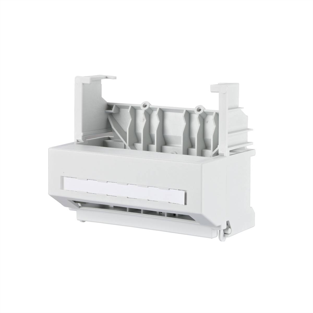 METZ CONNECT Tragschienenadapter, zur Montage von 6fach-Verteilermodulen Netzwerkkomponenten