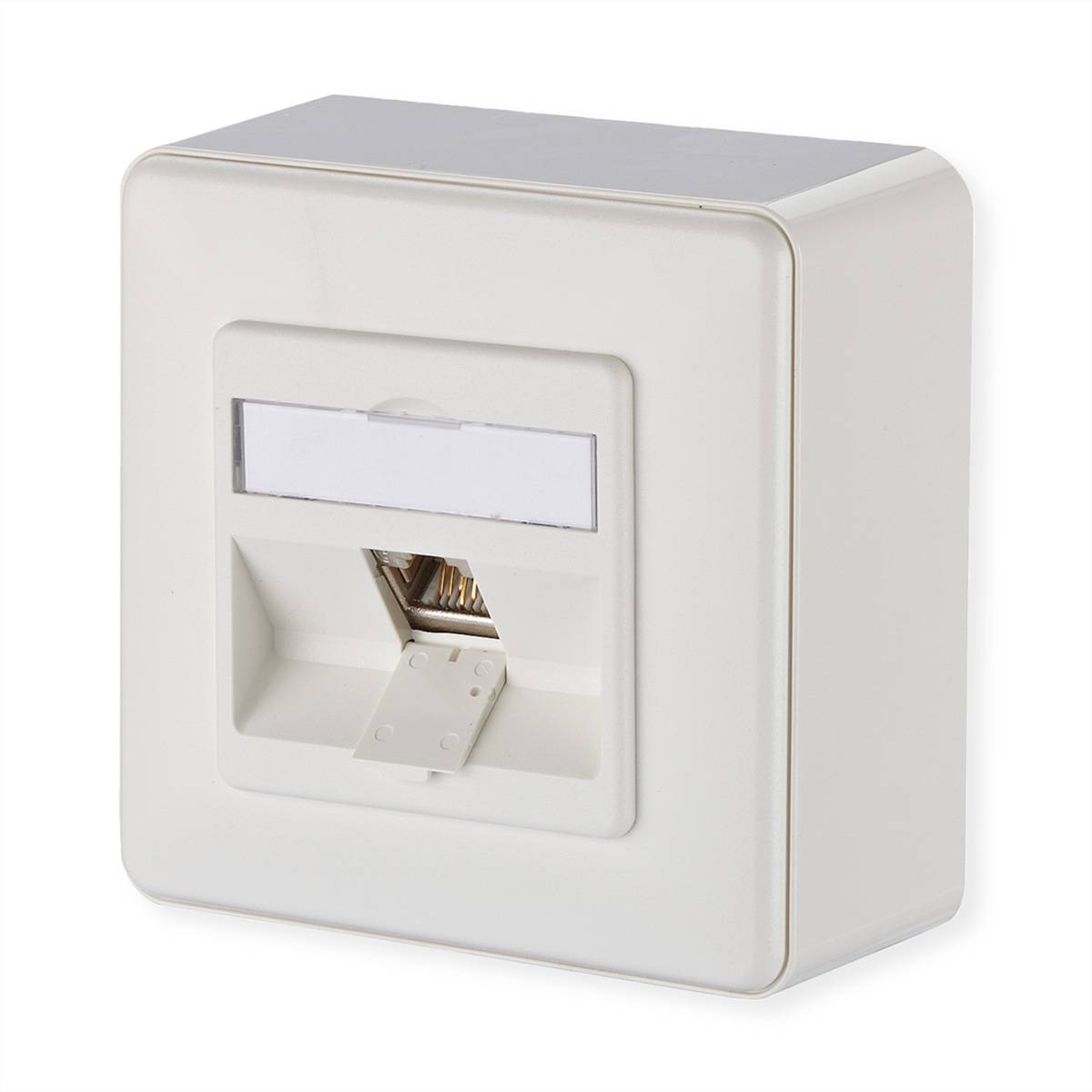 METZ CONNECT E-DAT modul 1 Port AP Cat.6A, reinweiß Netzwerkkomponenten Industrial Networking