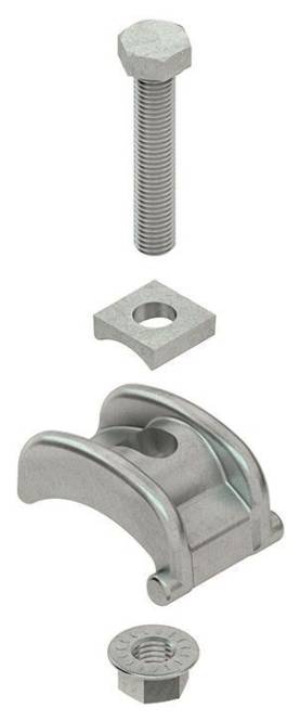 NIED Spannpratze SPPM 30 F 30 F VE = 2 Stück Install.Baumaterial Verlegesys/Verbi.Mat