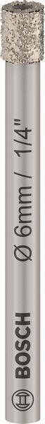 Bosch Diamantbohrer Expert 2608599049 for Ceramic 6 mm Install.Baumaterial Werkzeug Messgeräte