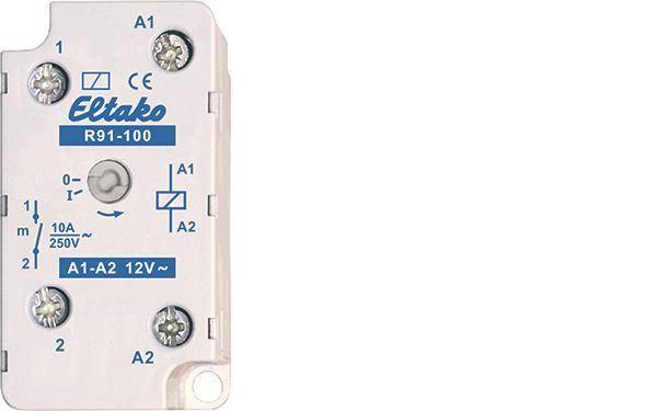 Eltako R91-100-12V Schaltrelais 1S 10A für Abzweigdosen 91100411 Install.Baumaterial