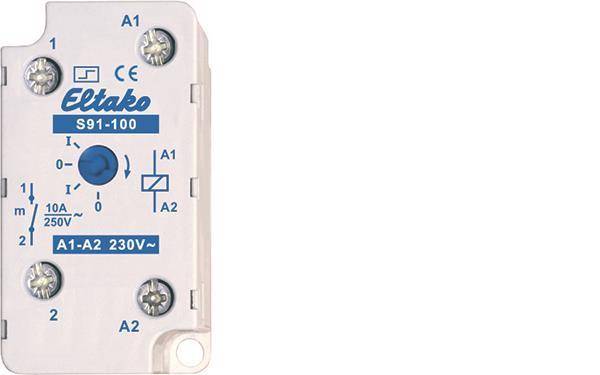 Eltako S91-100-230V Stromstoßschalter 1S 10A 91100030 Install.Baumaterial Zählerschr./Verteilg