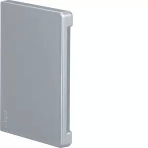 Hager EndstÃ¼ck kaschierend BR651006LAN hfr PC/ABS zu BR/A OT80mm lackiert Alu Install.Baumaterial