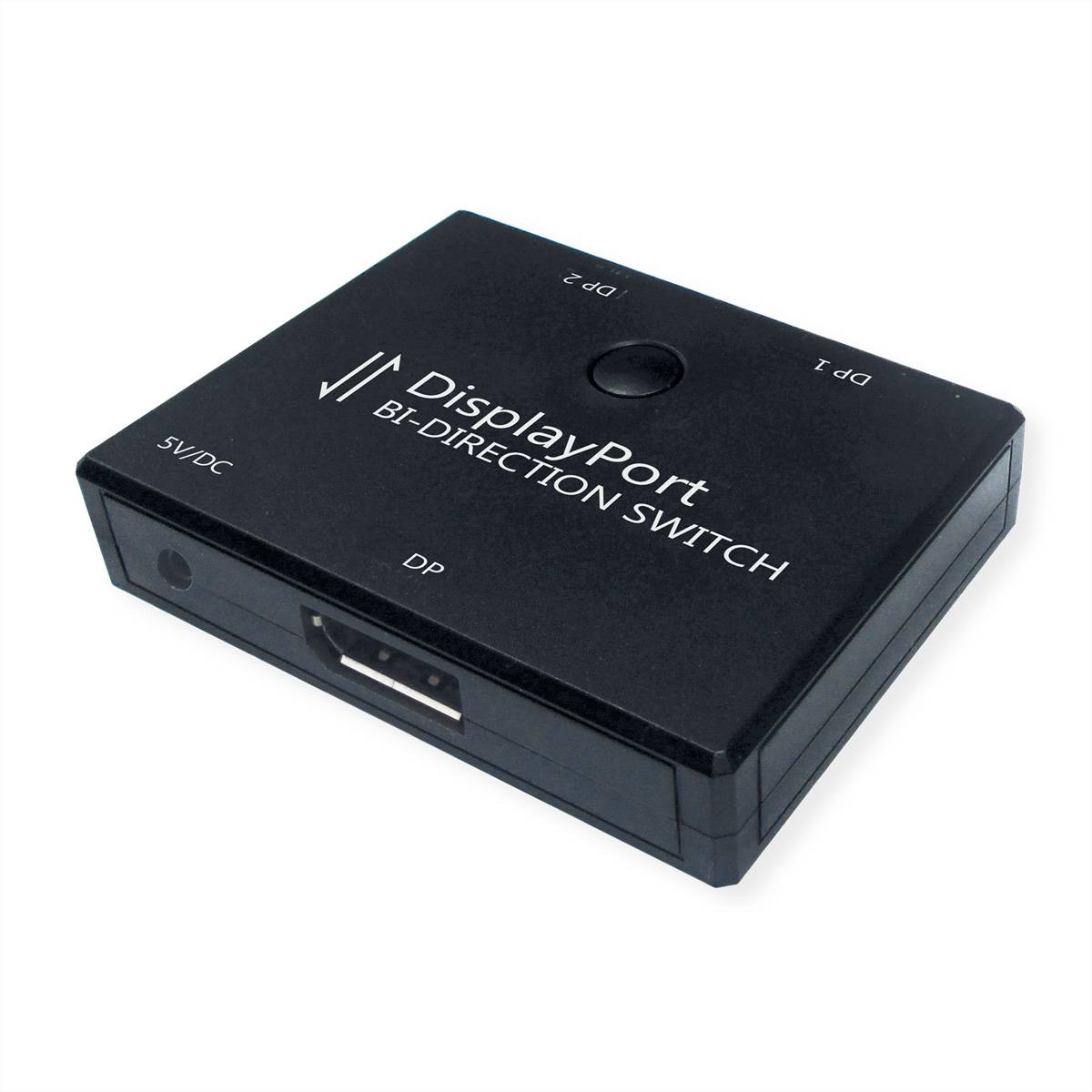 VALUE 4K DisplayPort Switch, 2fach, bidirektional Splitter und Selektoren DP-Video-Switch