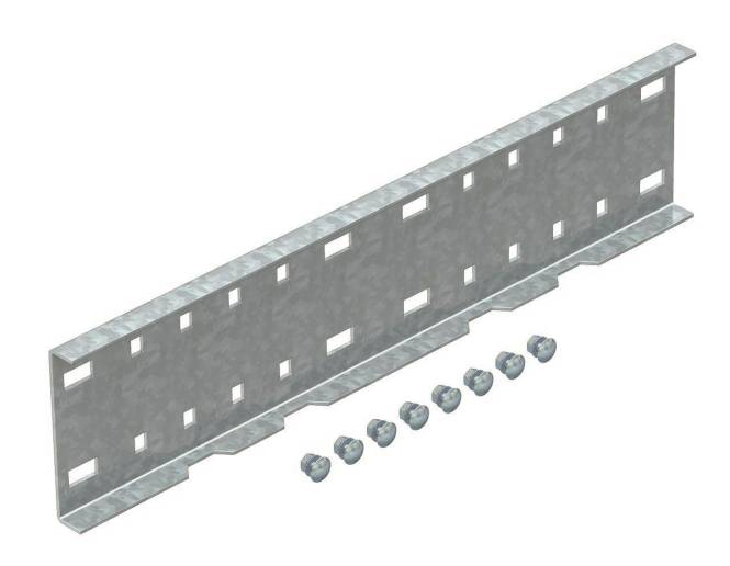 OBO WRVL 110 FS Längsverbinder ** f.Weitspann-System 110 110x500 609116 Install.Baumaterial