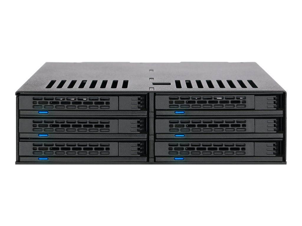 Backplane IcyDock 6x6,3cm SATAI-III/SSD/SAS MB326SP-B Multimedia-Technik