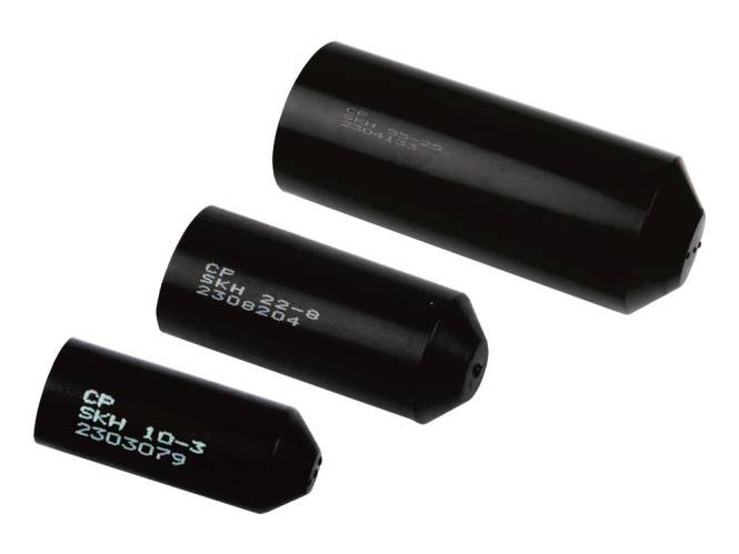 Cellpack SRF SKH/100- SKH/100-45/schwarz 45/B Schrumpf-Endkappe f.Bereich 368748 Install.Baumaterial