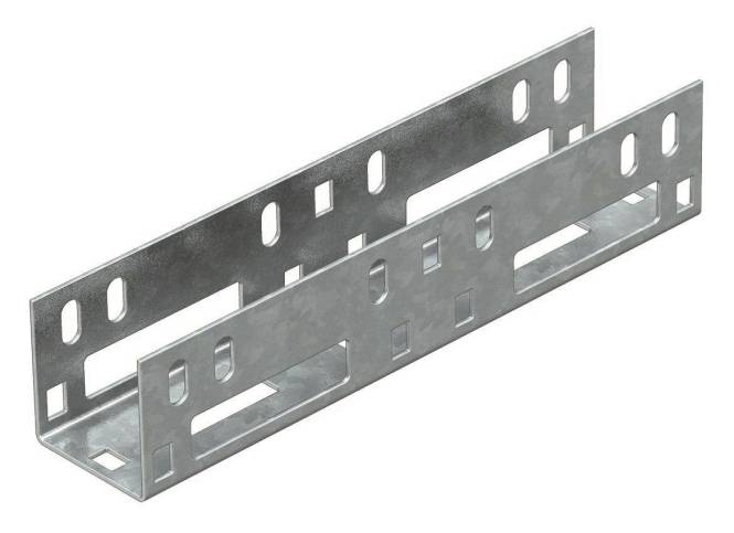 OBO VF AZK 50 FS Längsverbinder Innenverbinder f.AZ-Kanal 6066615 Install.Baumaterial