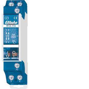 Eltako R12-110-8V Schaltrelais 1S+1Ö 16A 22110010 Install.Baumaterial Zählerschr./Verteilg