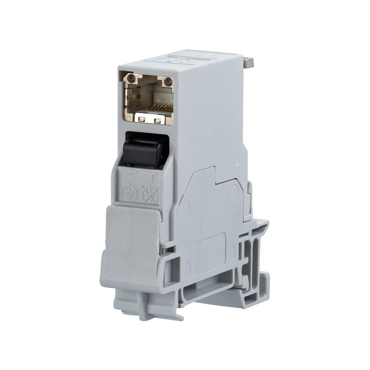 METZ CONNECT E-DAT Industry TS35 field jack insert T568B Netzwerkkomponenten Industrial Networking