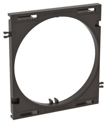 GGK BR easy 1f schwarz BR-HWD-Adapter Polyamid (glasfaserv.) VE10er Pack 3696 Install.Baumaterial