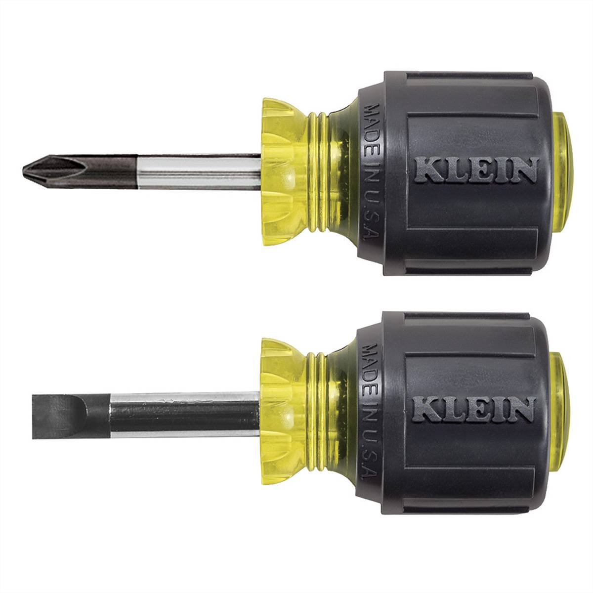 KLEIN TOOLS 85071 Schraubendreher, 2-teiliges Set Werkzeug Handschraubendreher &amp, Sets