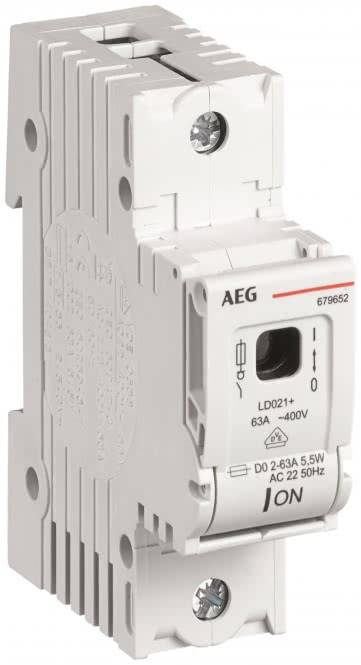 AEG Sich.-Lasttrennschalter LD021+ 1x63A 679652 Install.Baumaterial Zählerschr./Verteilg