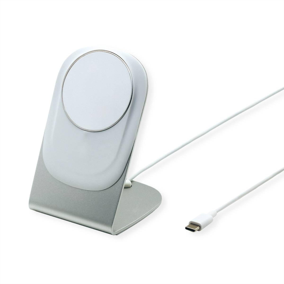 ROLINE Magnet-Induktions-Ladegerät mit Standfuß für Mobilgeräte, 15W Mobiles Zubehör Wireless