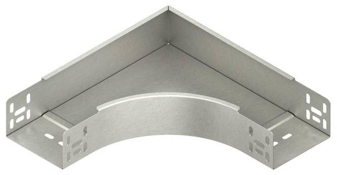 NIED Verzinkt Bogen 100x60mm RES60.100 ** Install.Baumaterial Verlegesys/Verbi.Mat