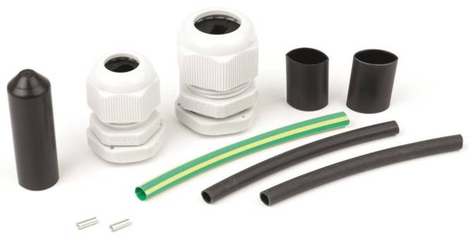 DEVI Anschlußgarnitur mit Endabschluß für Iceg./Hotw./Pipeg. 19-400100 Haustechnik Elektrisch