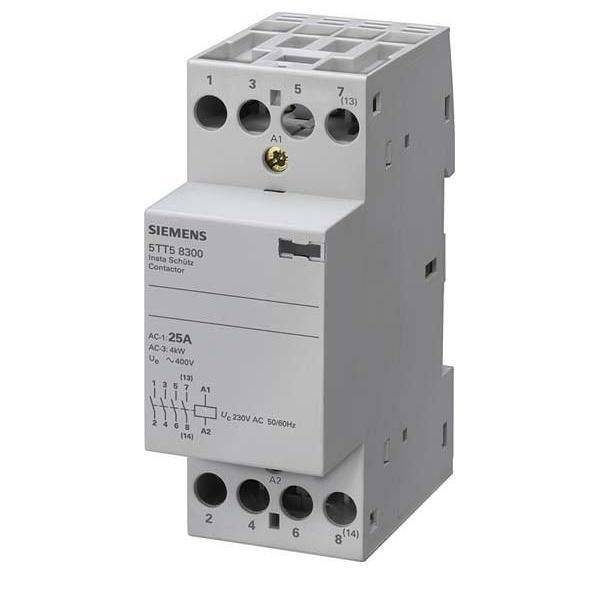 Siemens 5TT58300 INSTA SchÃ¼tz 5TT5830-0 4S f.230AC 400V 25A Ansteuerung 230VAC Install.Baumaterial