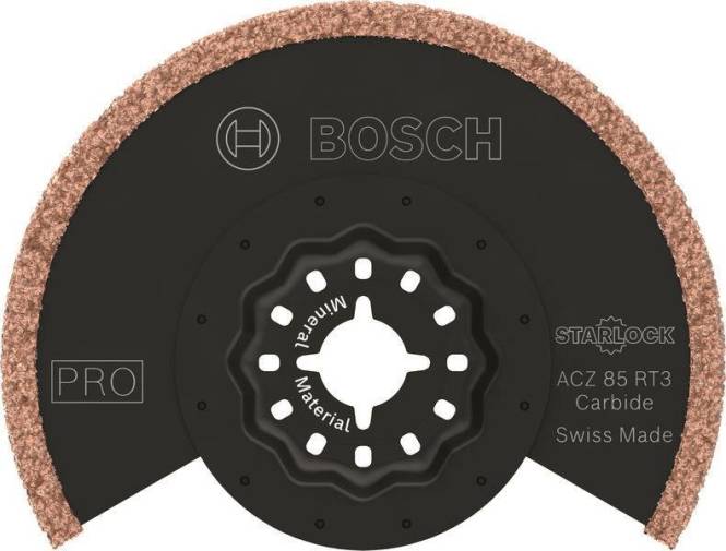 Bosch Blatt für Multifunktionswerkzeuge PRO ACZ 85 RT3 85x2.5mm 2608669120 Install.Baumaterial