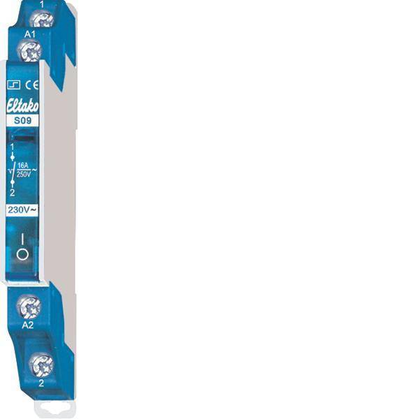 Eltako S09-230V Stromstoßschalter 1-pol 16A elektromechanisch 29100030 Install.Baumaterial
