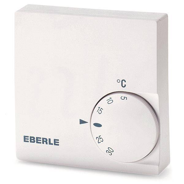 Eberle Raumtemperaturregler RTR-E 6121 111110151100 Install.Baumaterial Schaltermat/Geb.Steu
