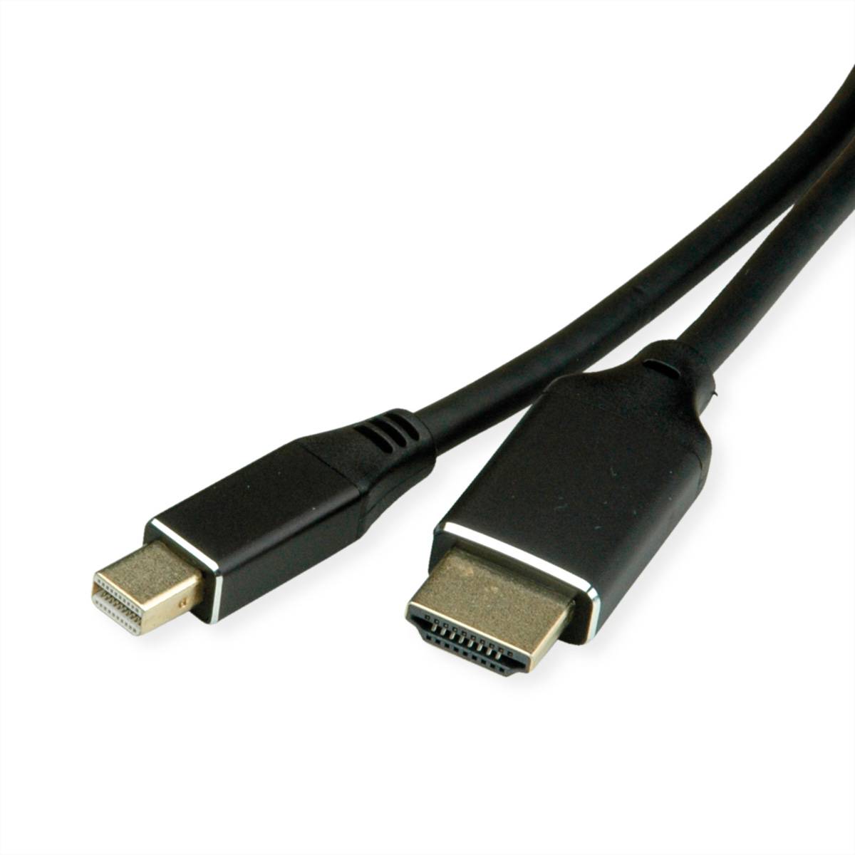 BACHMANN Mini DisplayPort zu HDMI Kabel 1,5m, S.1 DP S.2 Steckdosenleisten DisplayPort-HDMI Adapter