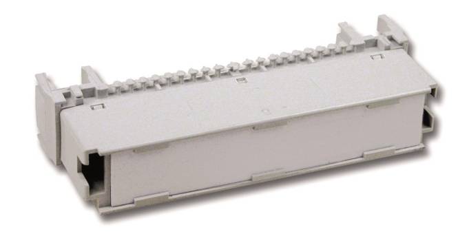 CobiNet 102383 Profil-Modulschilder- rahmen 2/10 aufsteckbar auf Rundstangen (Inhalt 10 Stück)