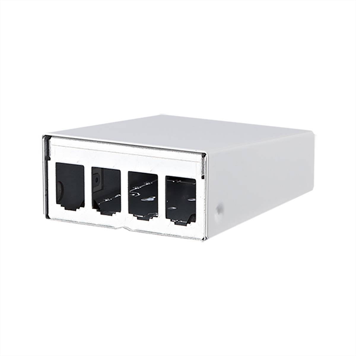 METZ CONNECT Modul AP-Gehäuse 4 Port reinweiß RAL9010 Netzwerkkomponenten Industrial Networking