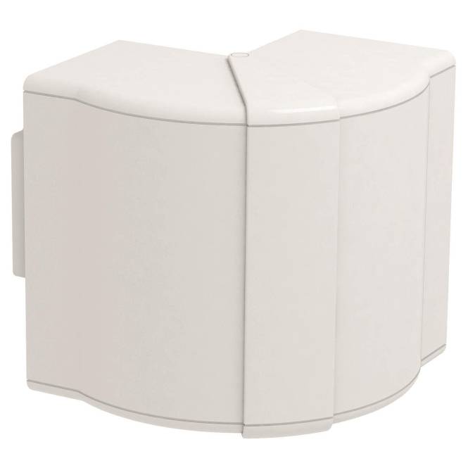 OBO GK-AH70130RW Außeneck variabel 70x130mm PC/ABS reinweiß RAL9010 6274410 Install.Baumaterial