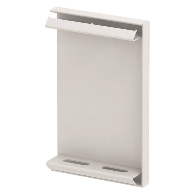 OBO GS-E70110RW Endstück 70x110mm St reinweiß RAL9010 6277070 Install.Baumaterial