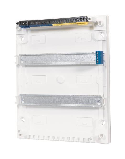 f-tronic AP Kleinverteiler 2r VISION24+4 m.Steckklemme o.TÃ¼r 7220209 Install.Baumaterial