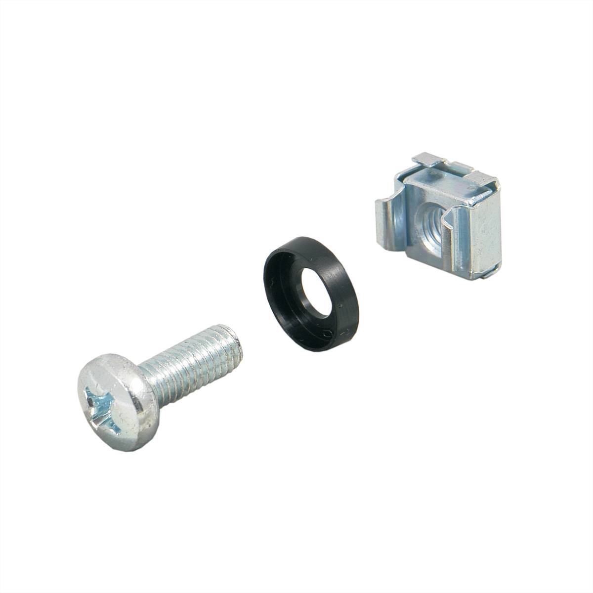 SCHROFF Käfigmutter M4 - KAEFIGMUTTERN M4 100STK 19 Schränke &amp, Ausbauteile 19-Zubehör