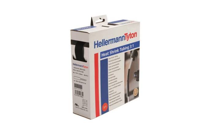 Hellermann HIS-3-3/1-PO-X-BK 10m Warmschrumpfschlauch 3:1 308-30300 Install.Baumaterial