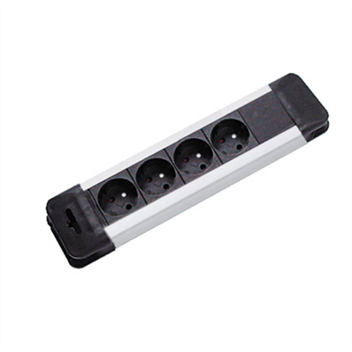 BACHMANN Steckdosenleiste Connectus, 4x 2P+T, UTE, 2 m Steckdosenleisten