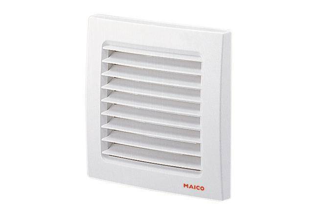 MAICO Aussengitter SG100 Kunststoff weiss Install.Baumaterial Ventil.Jalou.Mot.Ex