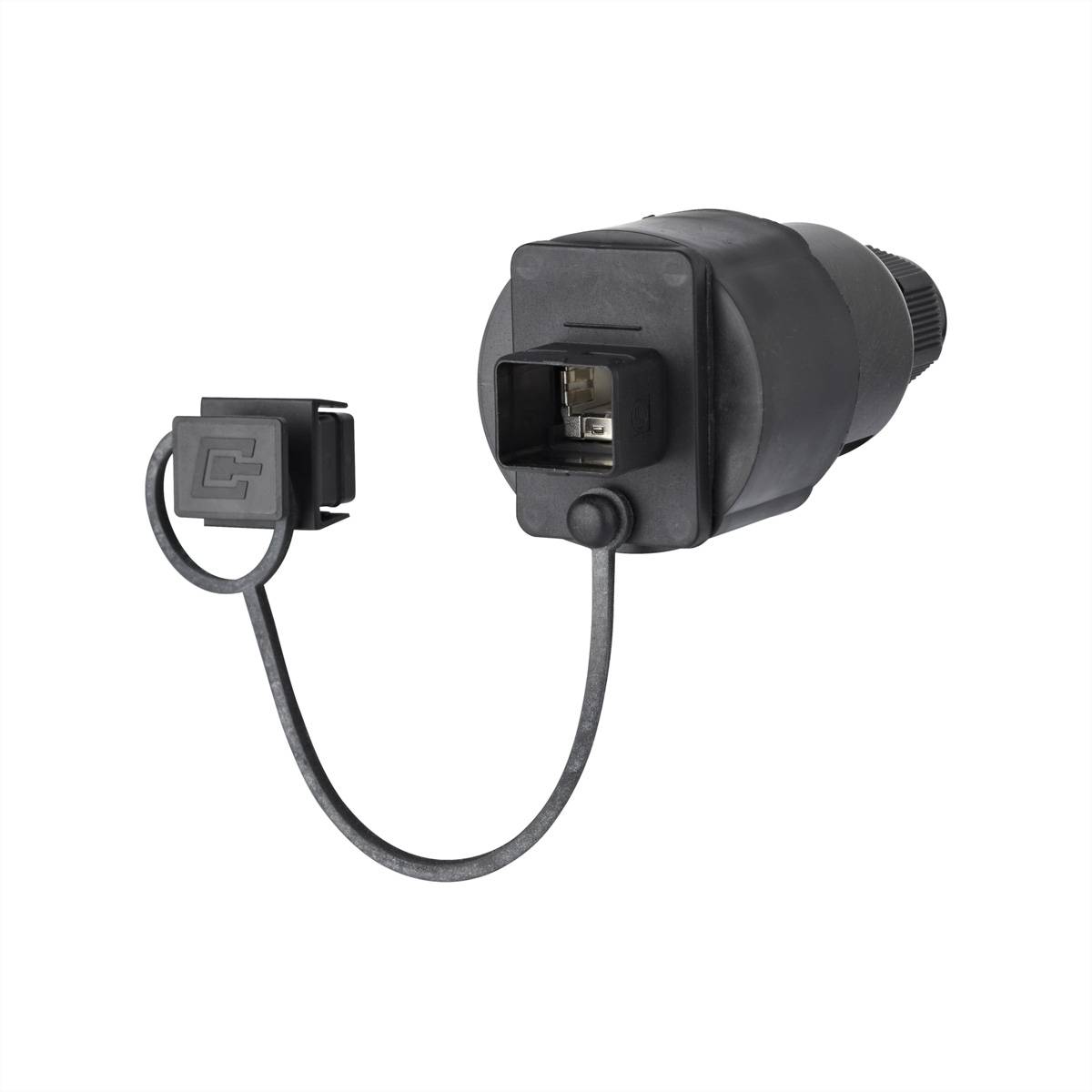 METZ CONNECT E-DAT Industry IP67 V4 KK, field jack insert, T568A Netzwerkkomponenten Industrial