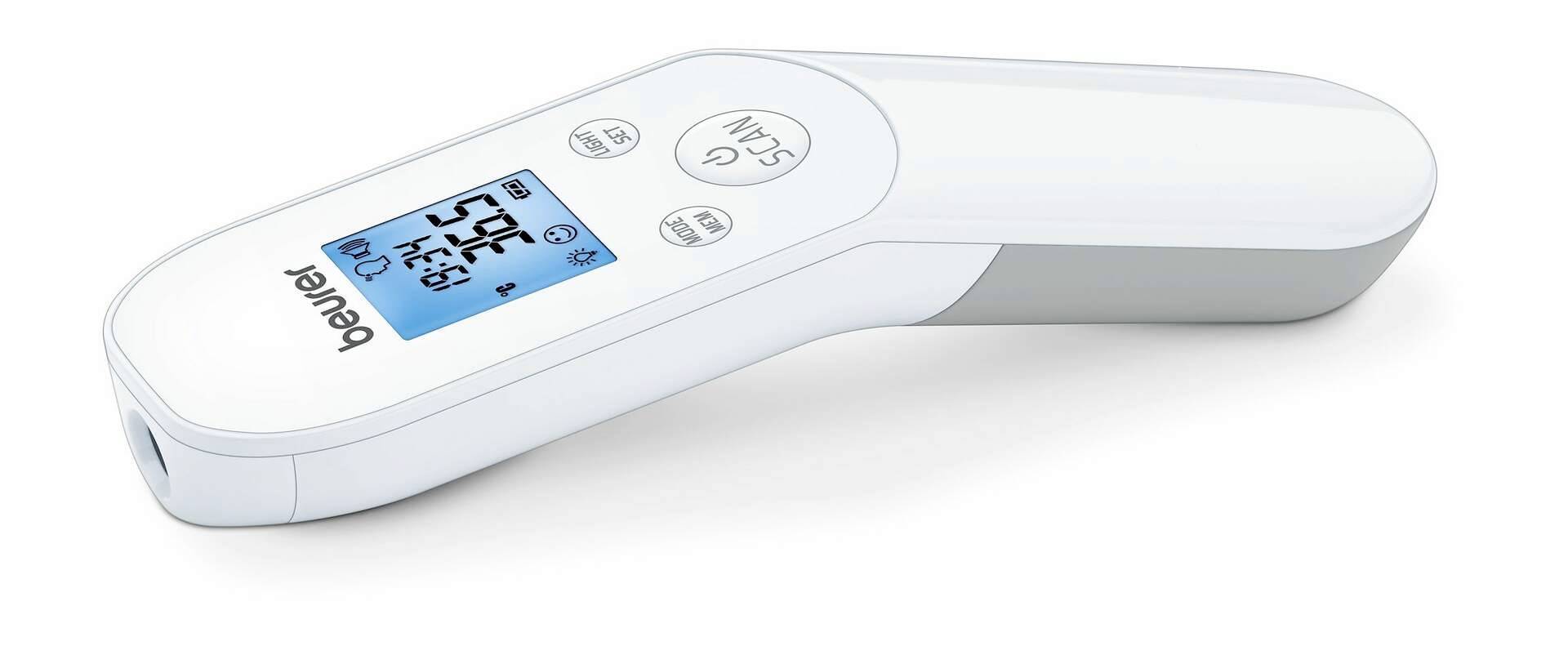 Beurer FT 85 Fieberthermometer kontaktlos Infrarot Stirn 795.06 Hausgeräte Kleingeräte