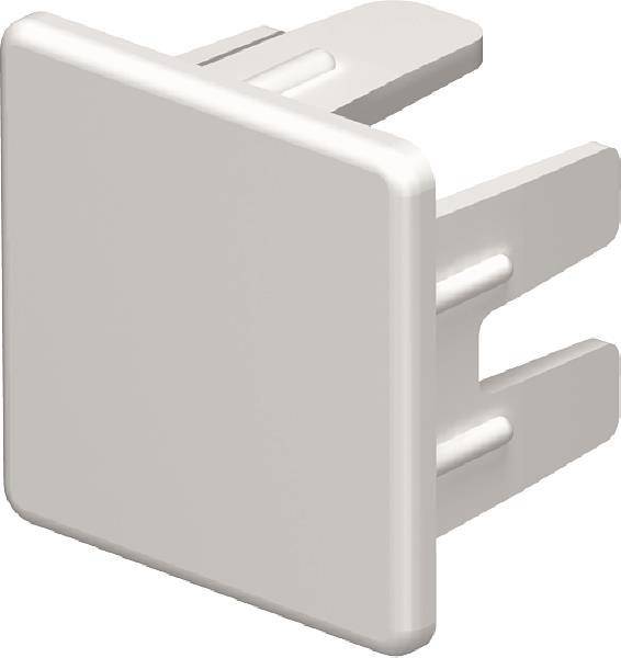 OBO WDK HE25025RW Endstück 25x25mm PVC reinweiß RAL9010 6193145 (Inhalt 10 Stück)