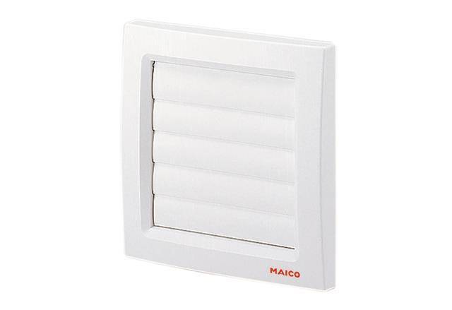 MAICO Verschlussklappe AP100 selbsttätig weiss Install.Baumaterial Ventil.Jalou.Mot.Ex