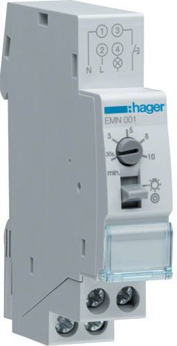 Hager Treppenlichtzeitschalter EMN001 ** Install.Baumaterial ZÃ¤hlerschr./Verteilg