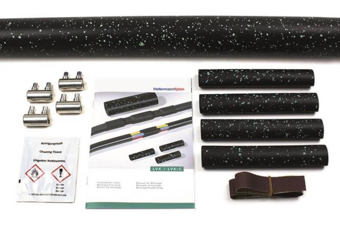 Hellermann LVK-C-5x6-25-PO-X-BK Verbindungsgarnitur 0,6/1,0kV 380-04015 Install.Baumaterial