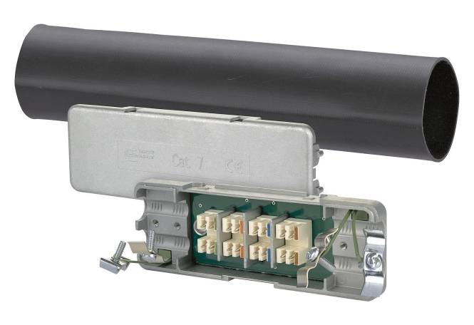 Metz Kabelverbinder Cat7 130863-01-E IP67 Install.Baumaterial Netzw.Telekomm CU-Komponenten