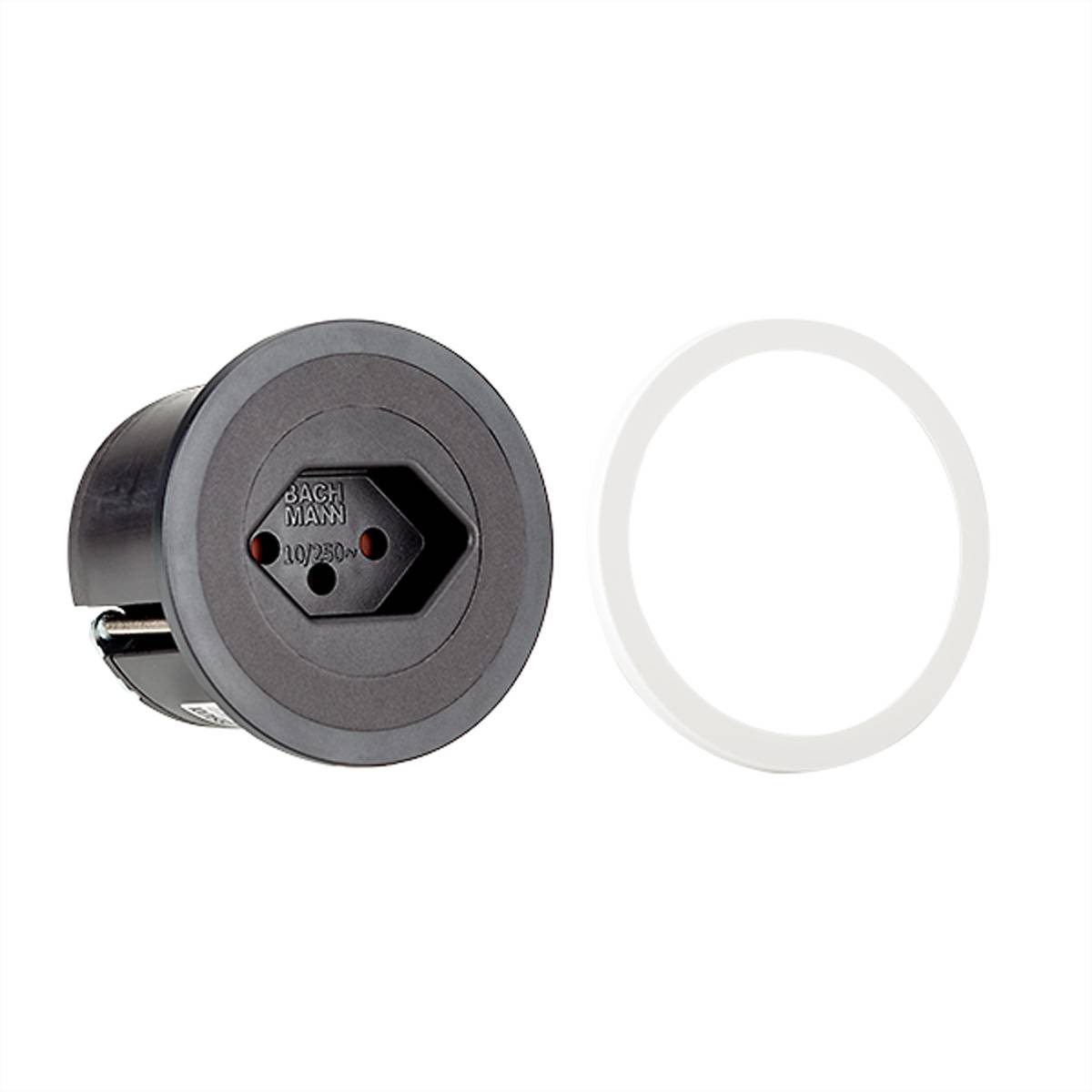 BACHMANN PIX 1xCH T13 0,2m GST18, Schweiz Steckdosenleisten Stromversorgung