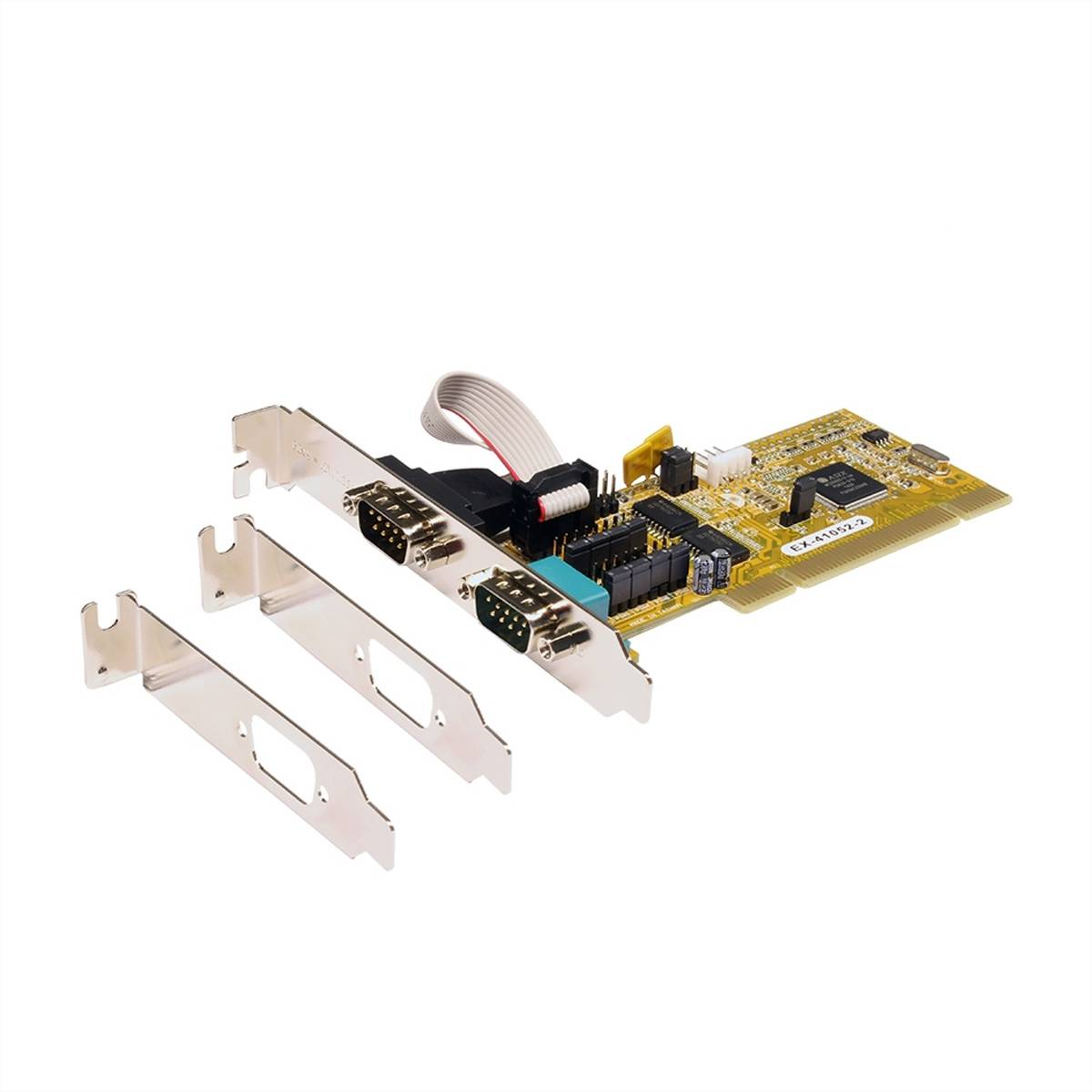 EXSYS EX-41052-2 2S RS-232 PCI Karte Schnittstellenkarten PCI-Adapterkarte