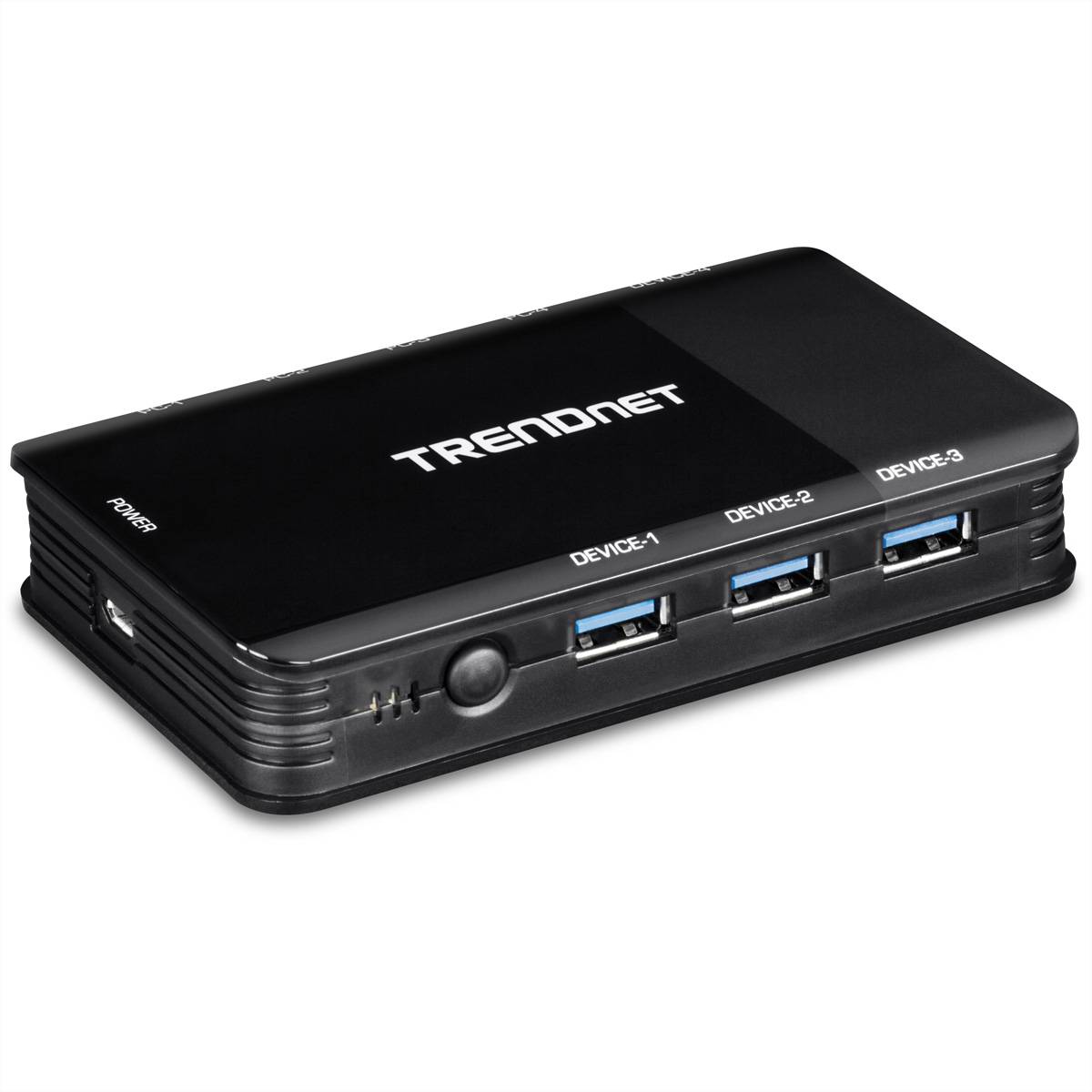 TRENDnet TK-U404 4-Port Sharing Switch 4 PC/1 User USB 3.1 KVM-Switches / PC-Shares PC-Share
