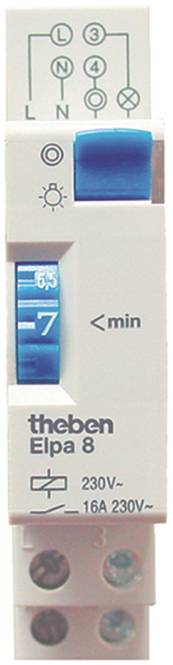 THEB TLZ 1-7 min ELPA8 bis 2300W 3-/4-Leiter Install.Baumaterial Zählerschr./Verteilg