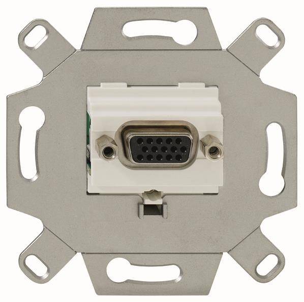 RB VGA-Anschlussdose KM-VGA Up 0 rw Up 0 rw Install.Baumaterial Netzw.Telekomm Medientechnik